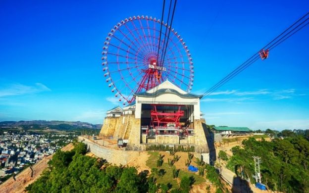 Vé vào Công viên giải trí Sun World có đưa đón khứ hồi